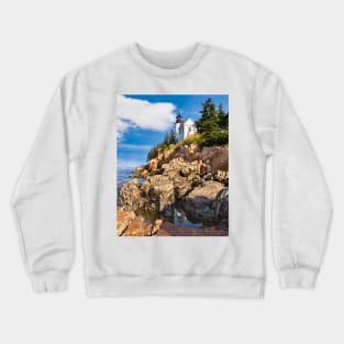 Bass Harbor Lighthouse Crewneck Sweatshirt